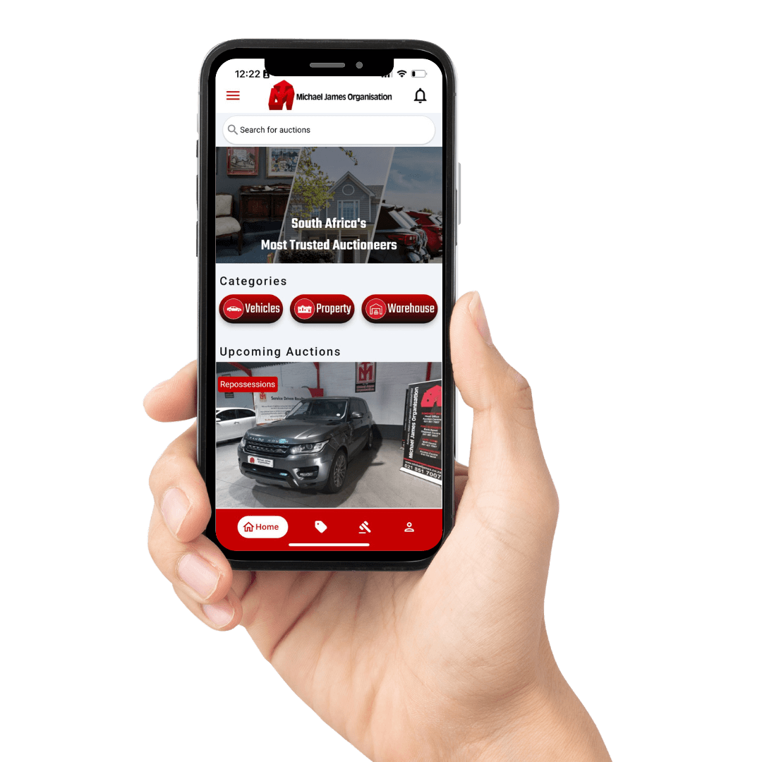 Michael James app on mobile